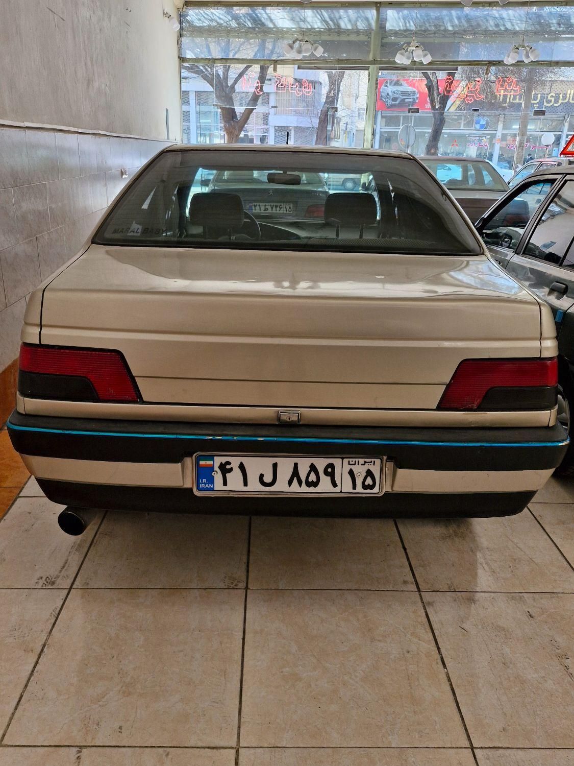 پژو 405 GLI - دوگانه سوز CNG - 1384