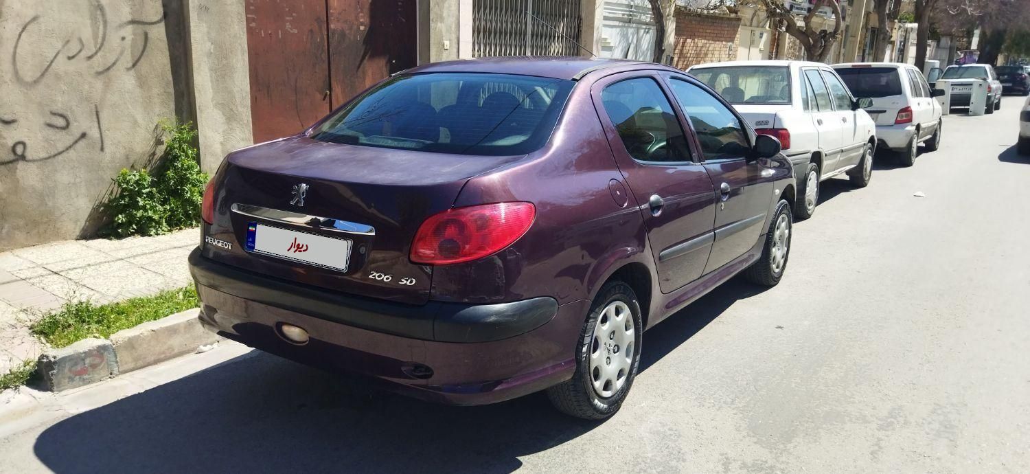 پژو 206 SD v8 - 1390