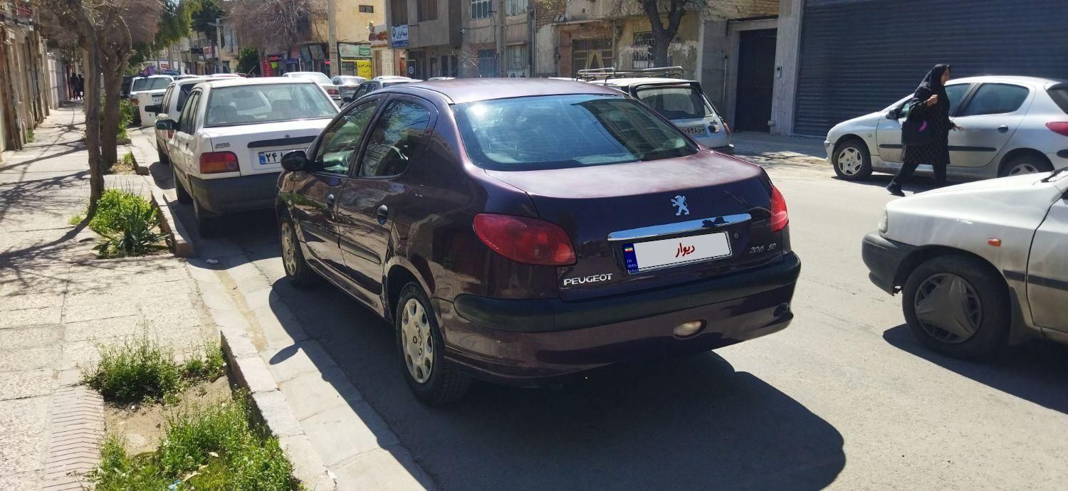 پژو 206 SD v8 - 1390