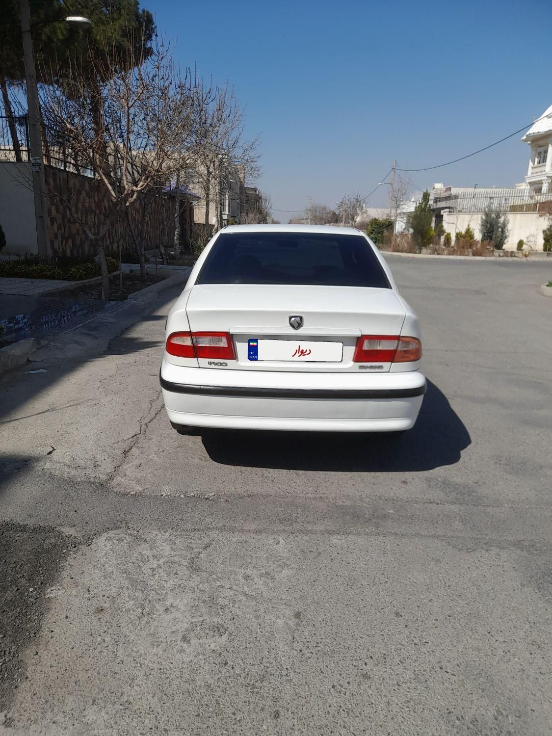 سمند LX EF7 دوگانه سوز - 1389