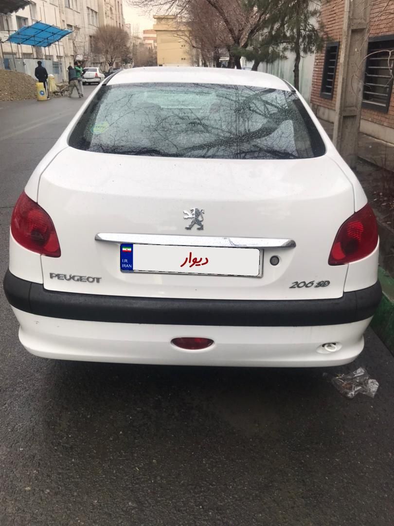 پژو 206 SD v8 - 1400