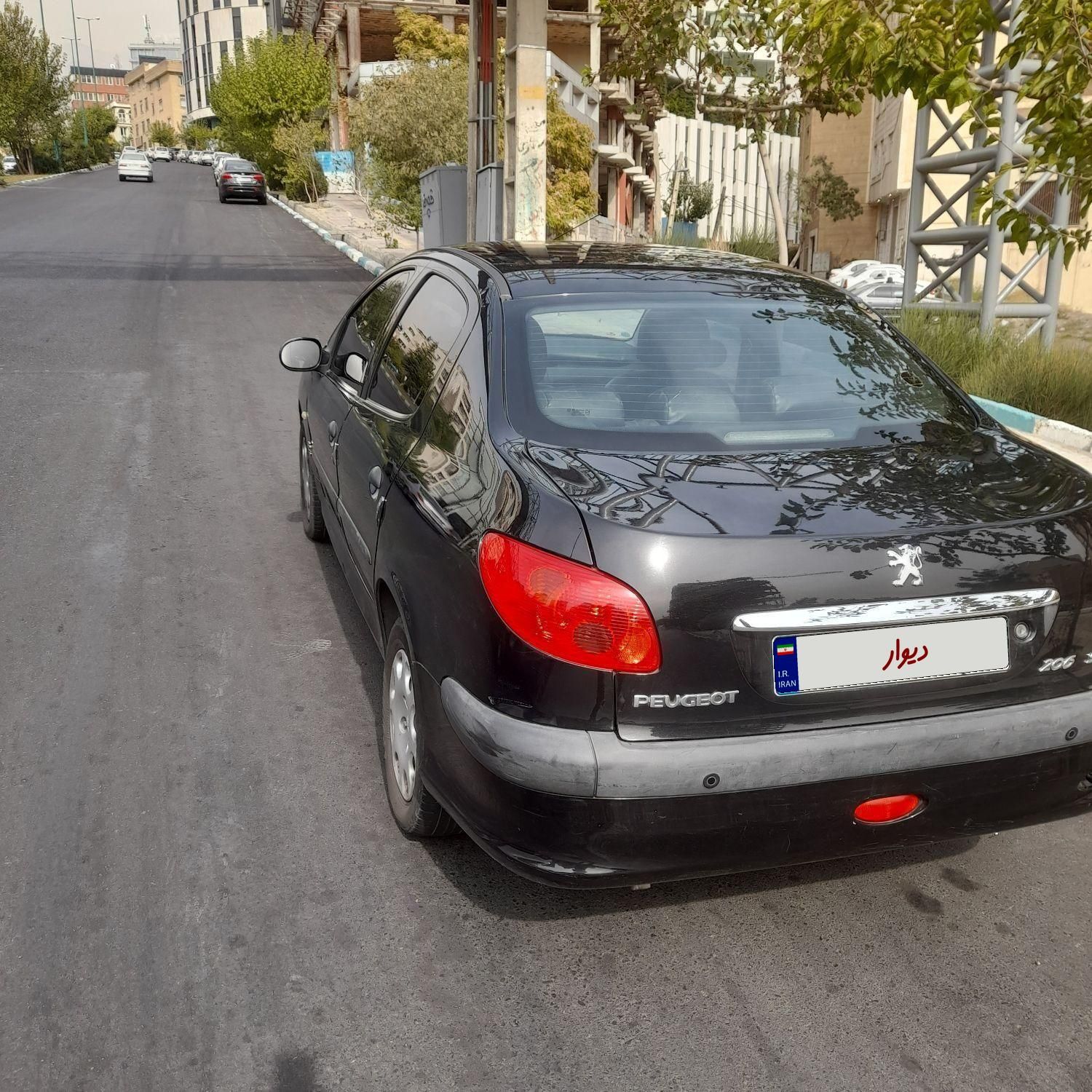 پژو 206 SD v8 - 1395