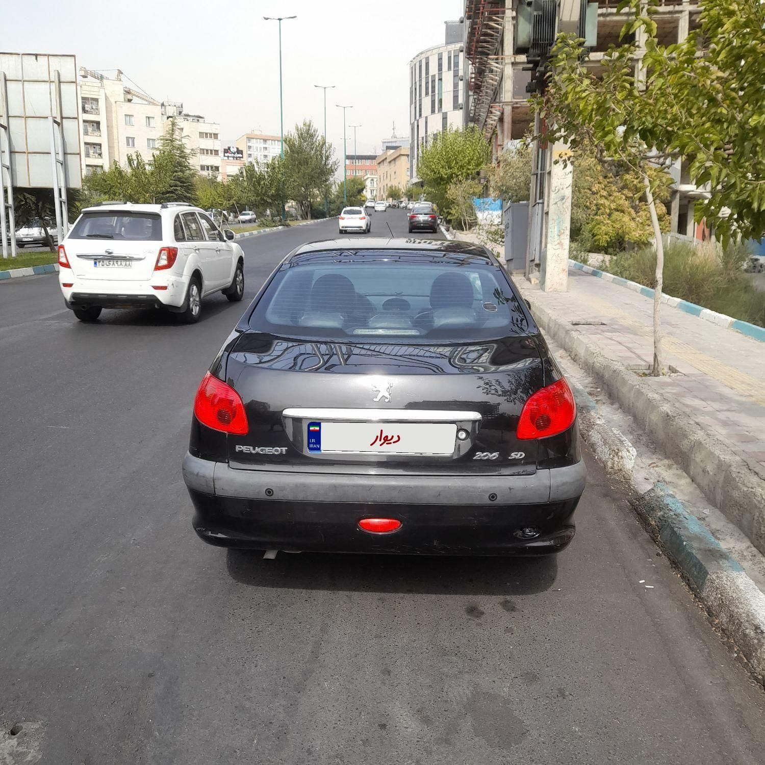 پژو 206 SD v8 - 1395