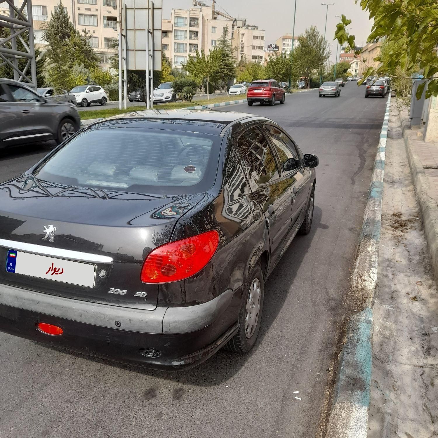 پژو 206 SD v8 - 1395