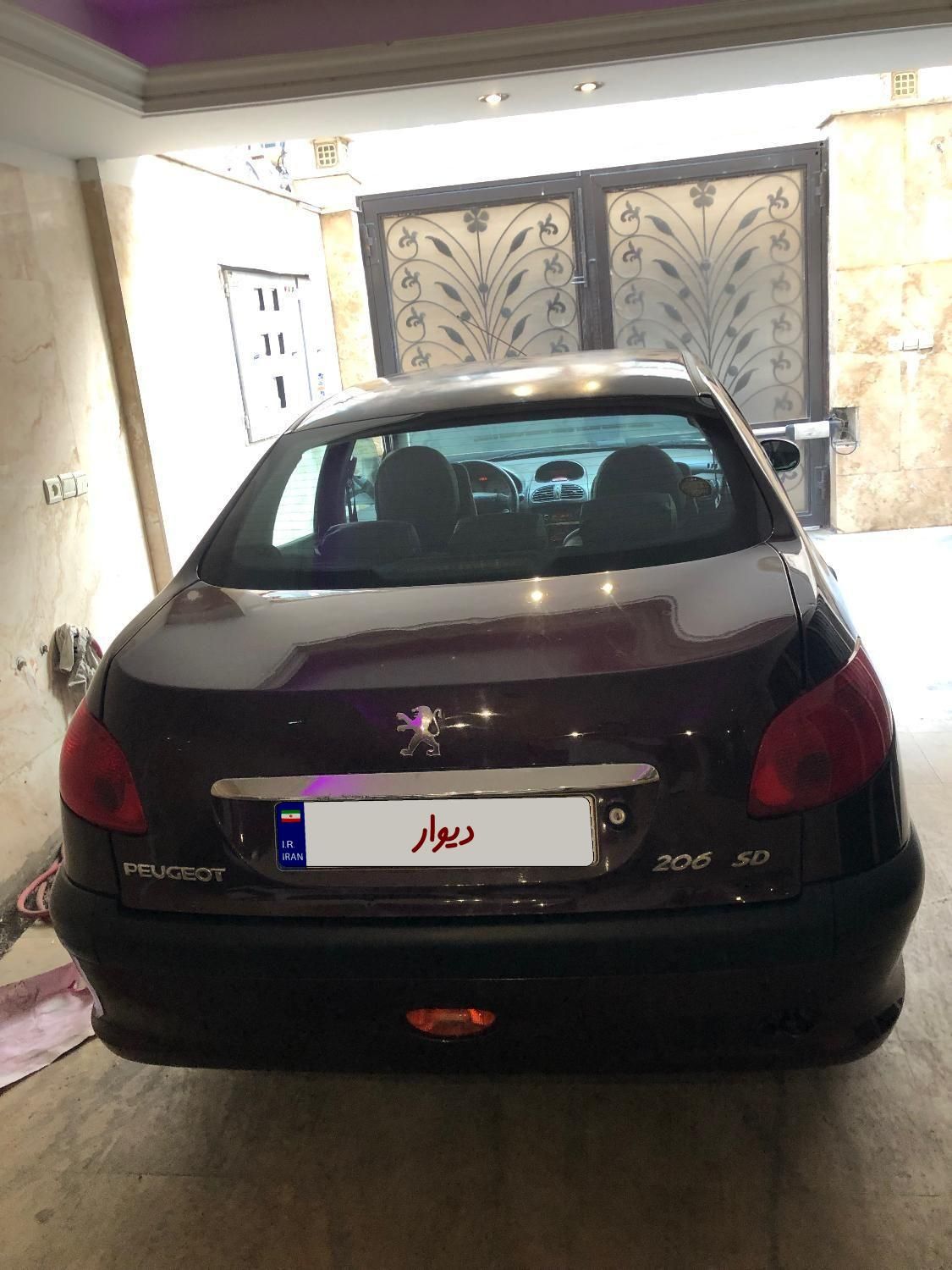 پژو 206 SD v8 - 1391