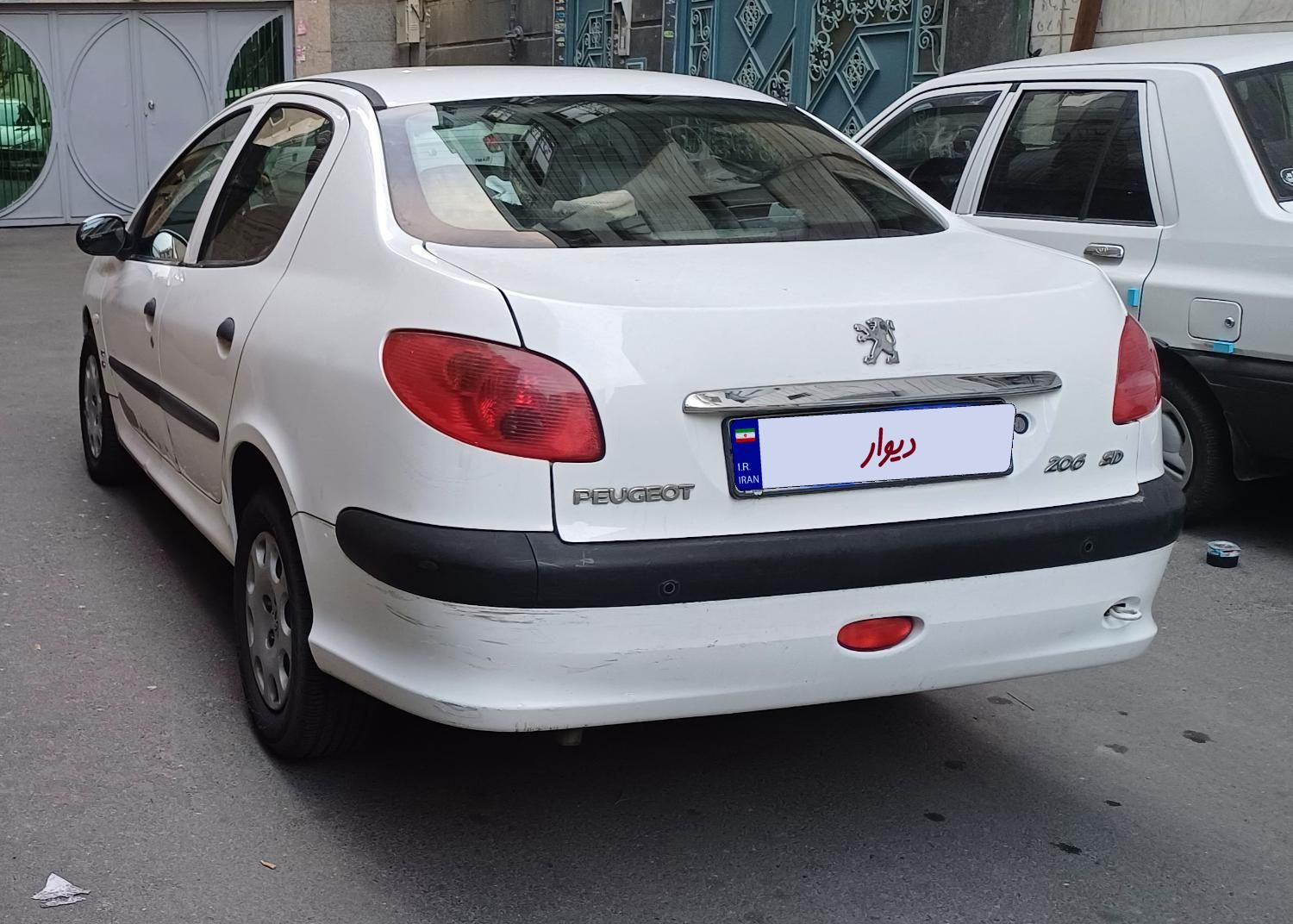 پژو 206 SD v8 - 1395