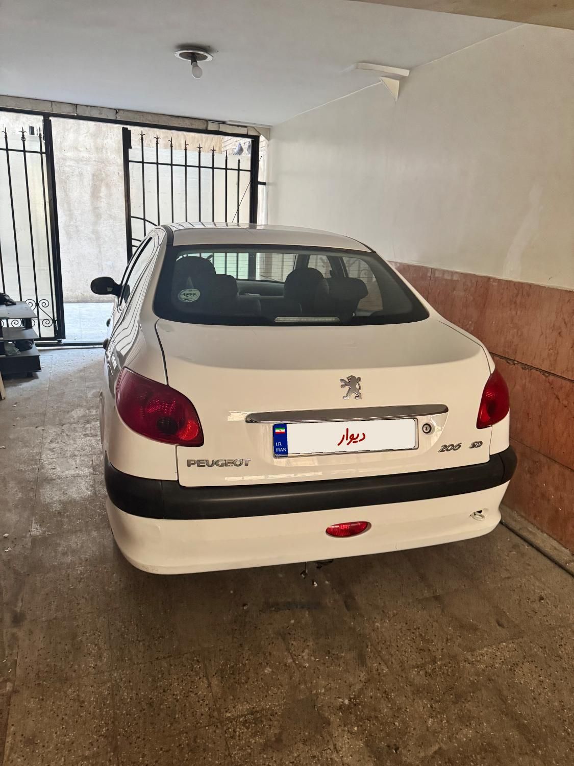 پژو 206 SD v8 - 1398