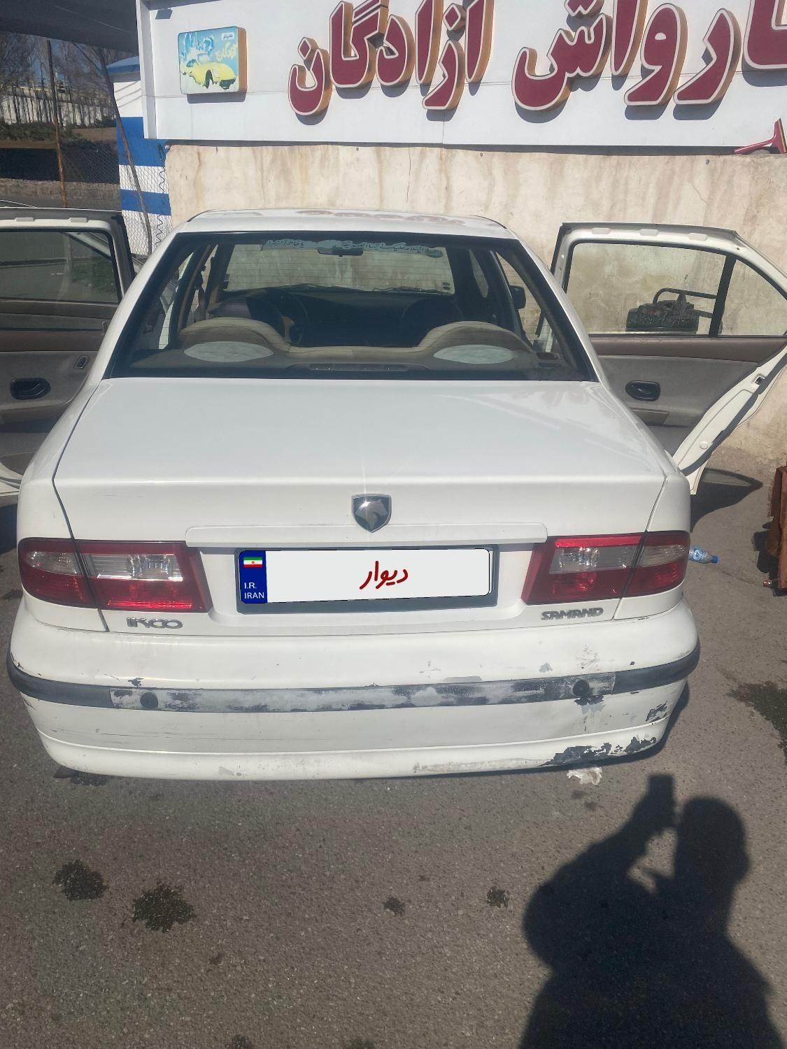 سمند LX EF7 دوگانه سوز - 1389