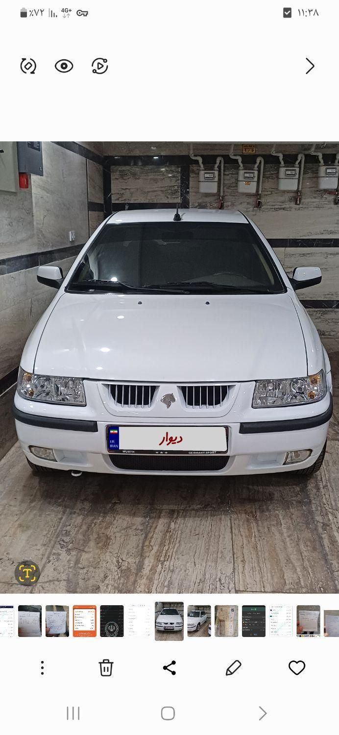 سمند LX EF7 دوگانه سوز - 1389