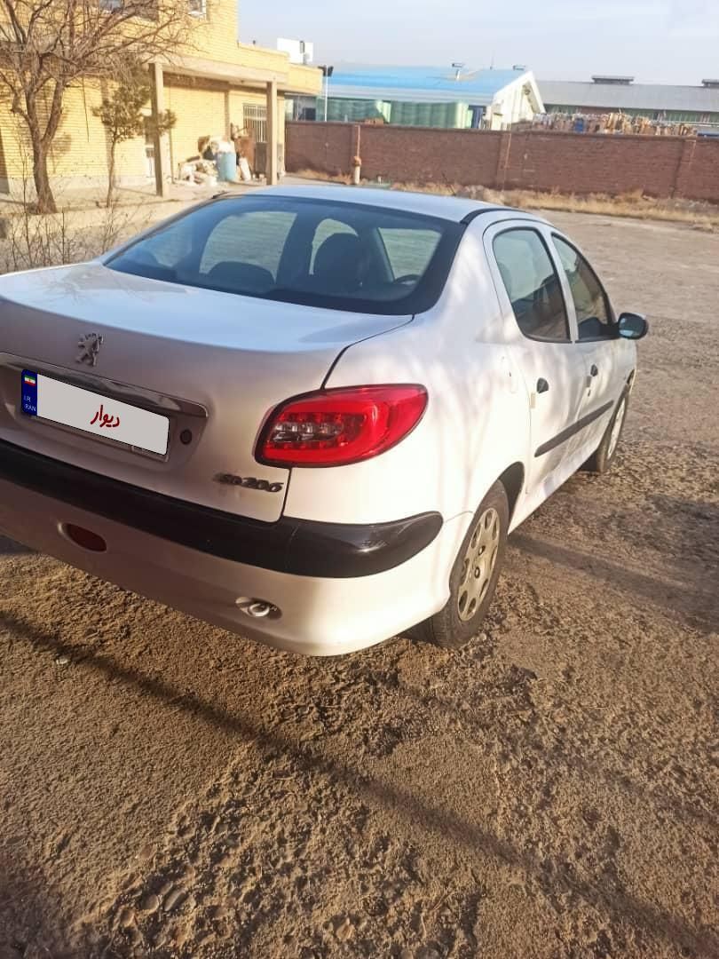 پژو 206 SD v8 - 1396