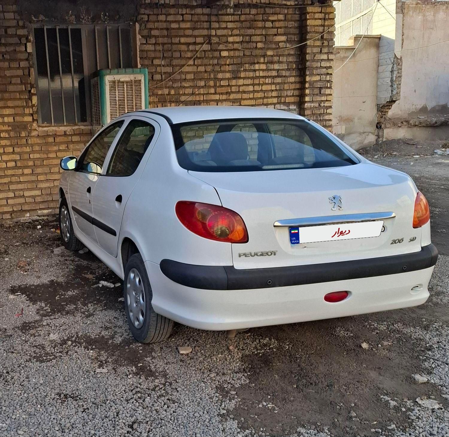 پژو 206 SD v8 - 1393