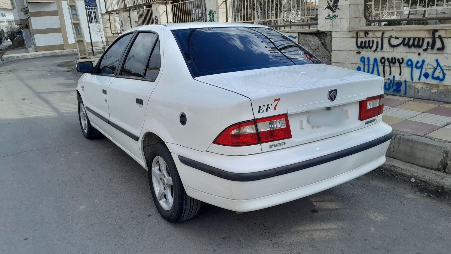 سمند LX EF7 دوگانه سوز - 1391