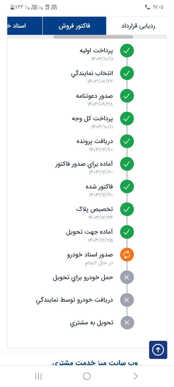 سمند سورن پلاس EF7 بنزینی - 1404