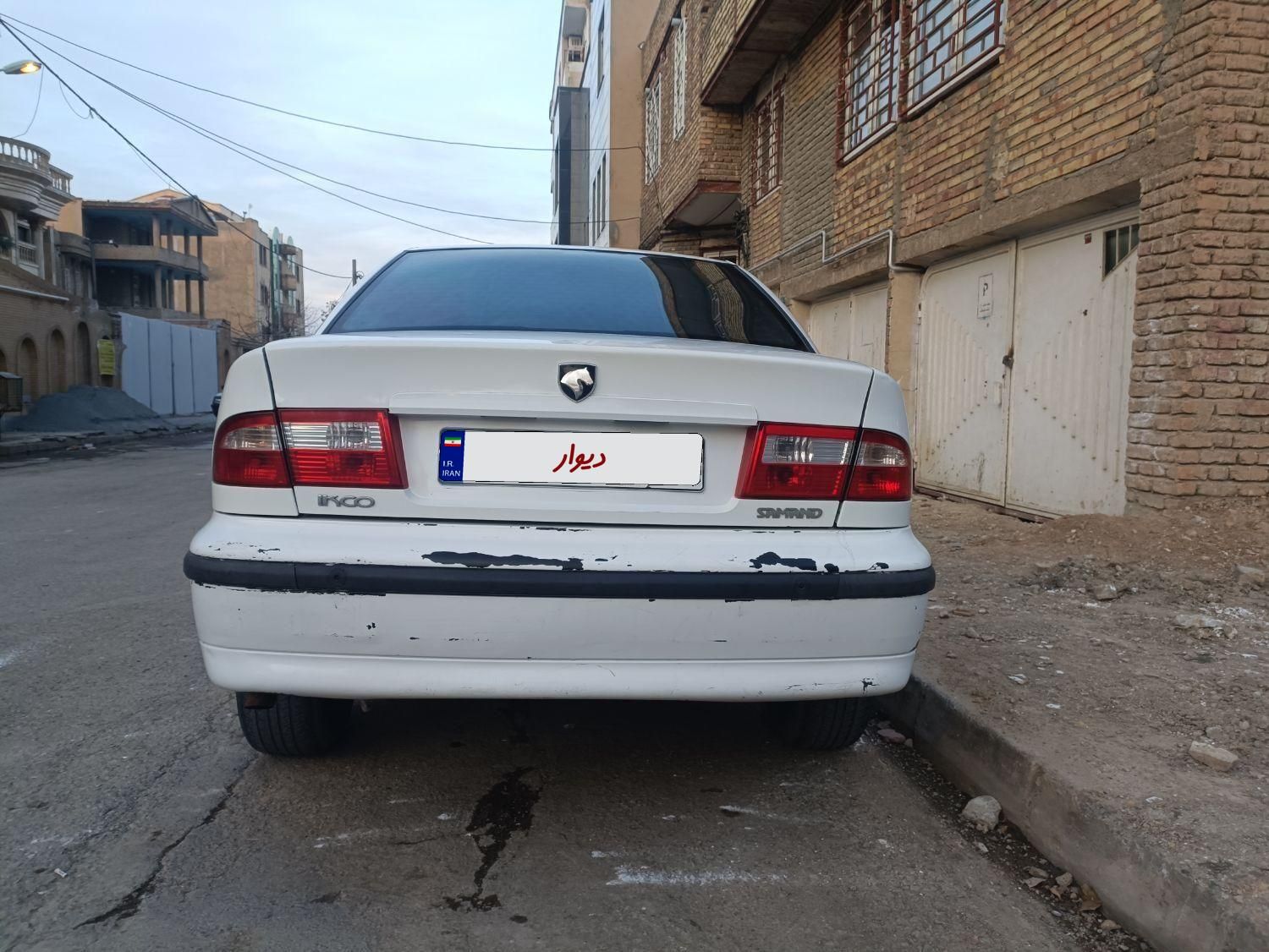 سمند LX EF7 دوگانه سوز - 1389