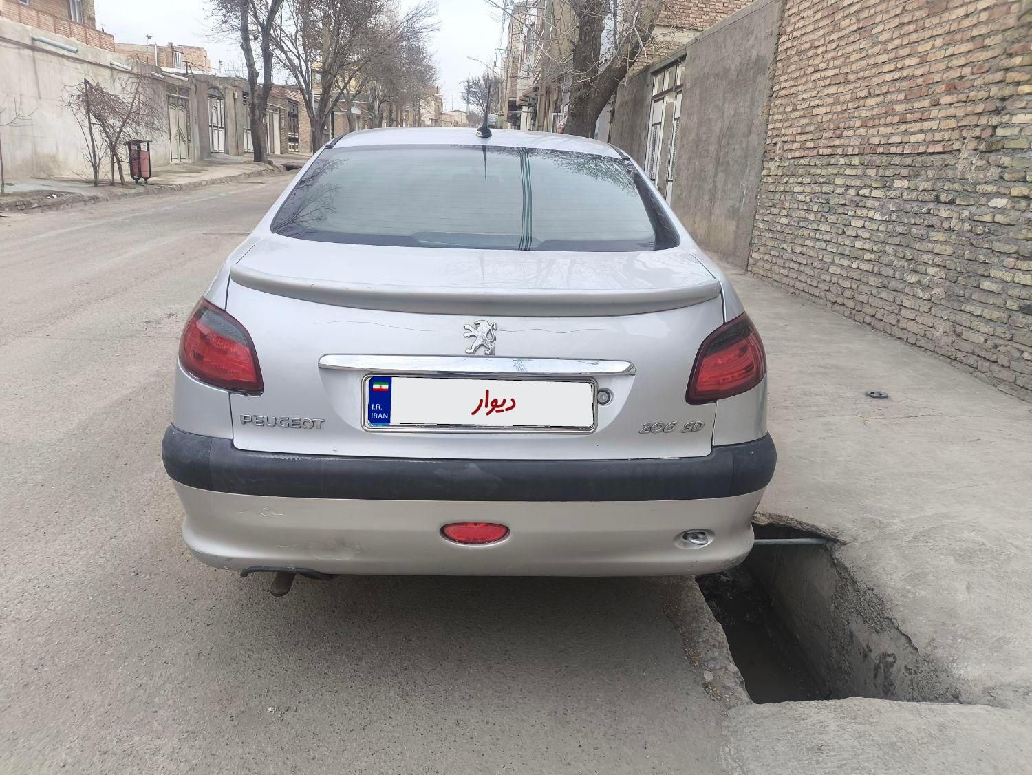 پژو 206 SD v8 - 1386