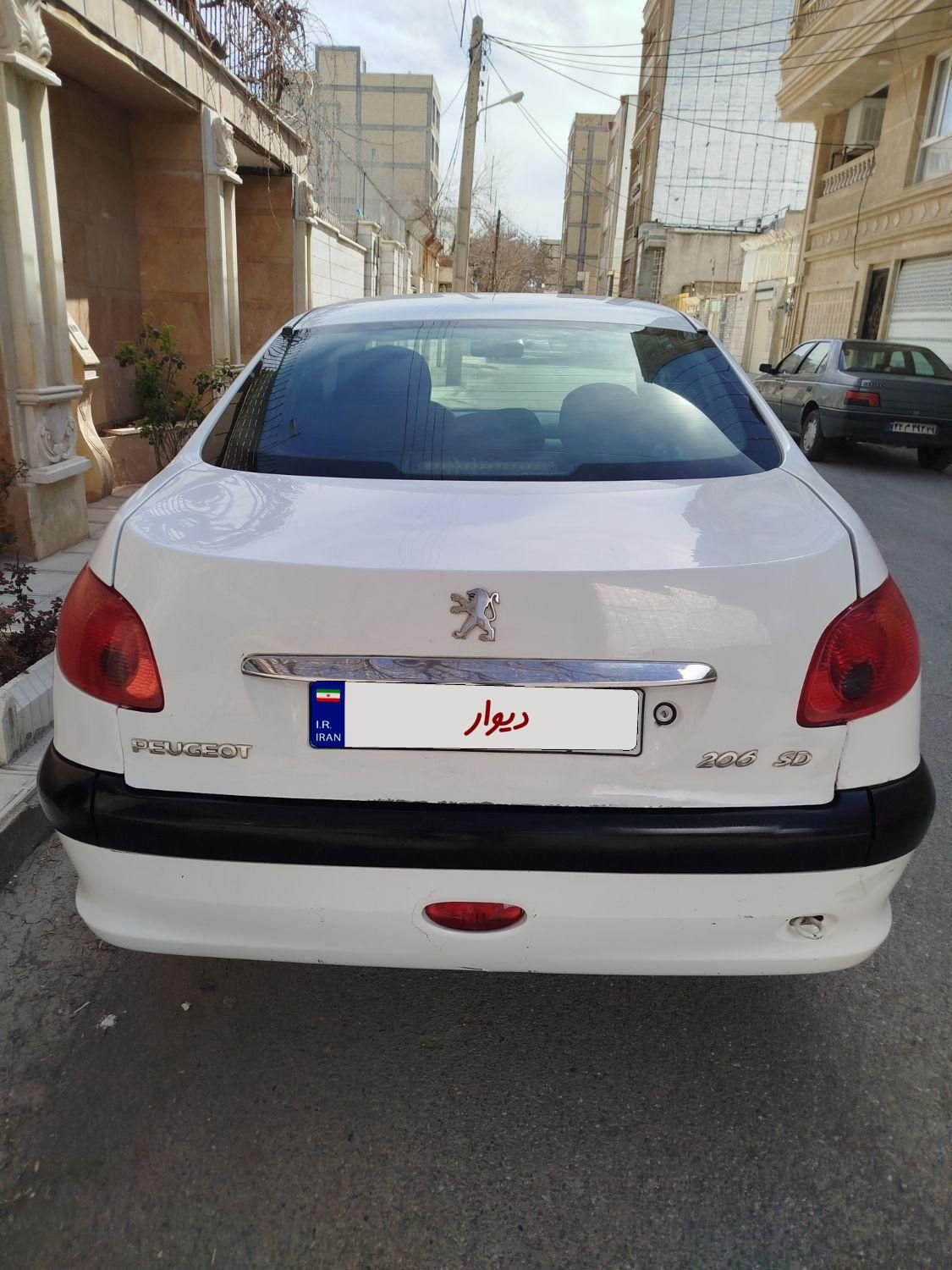 پژو 206 SD v8 - 1389