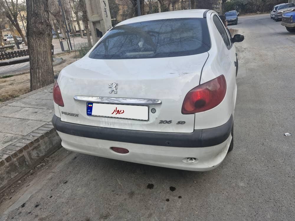 پژو 206 SD v8 - 1396