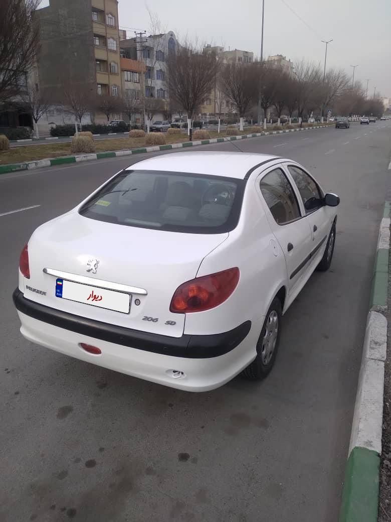 پژو 206 SD v8 - 1398