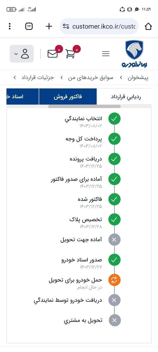 سمند سورن پلاس EF7 بنزینی - 1404