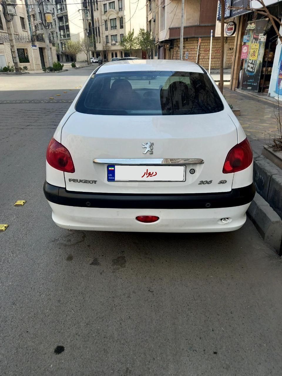 پژو 206 SD v8 - 1400