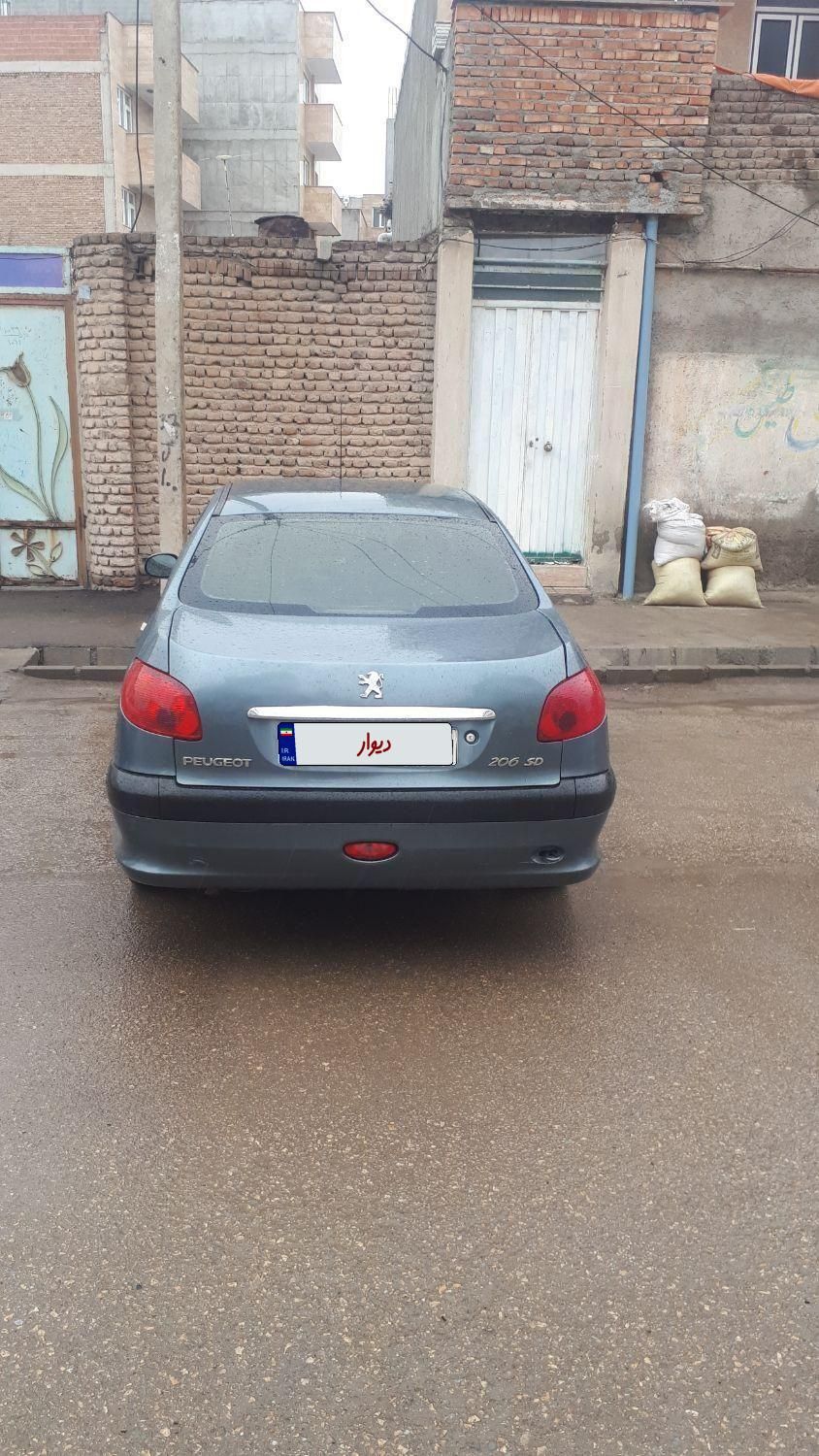 پژو 206 SD v8 - 1387