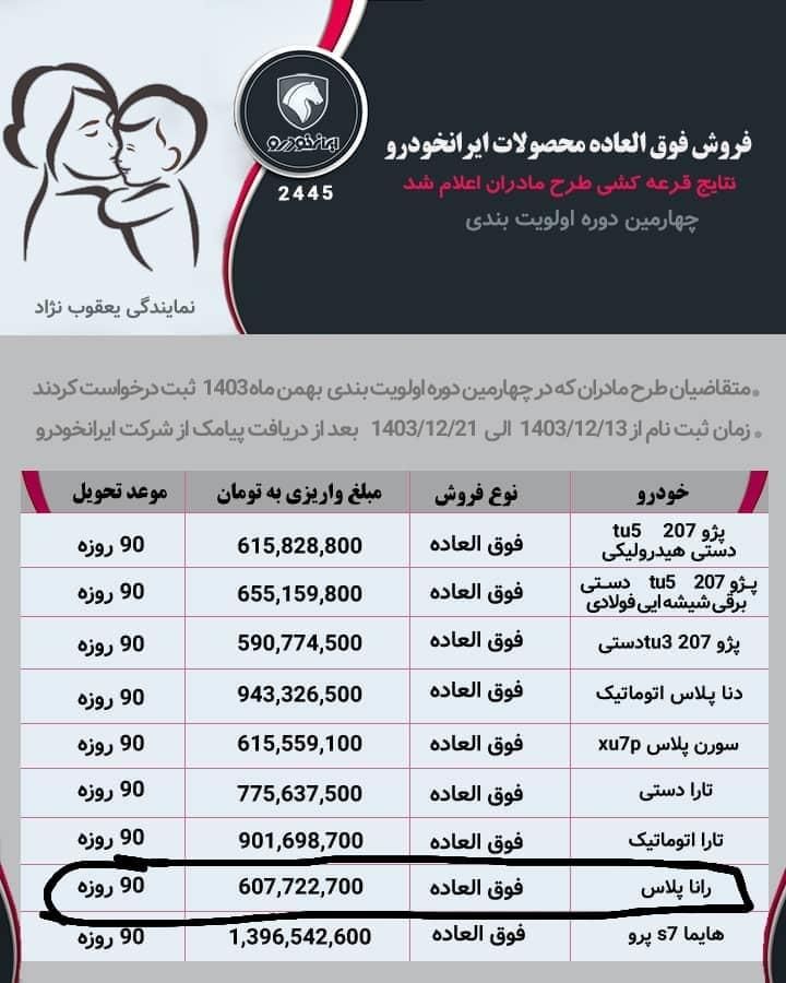 رانا پلاس دنده‌ای - 1404