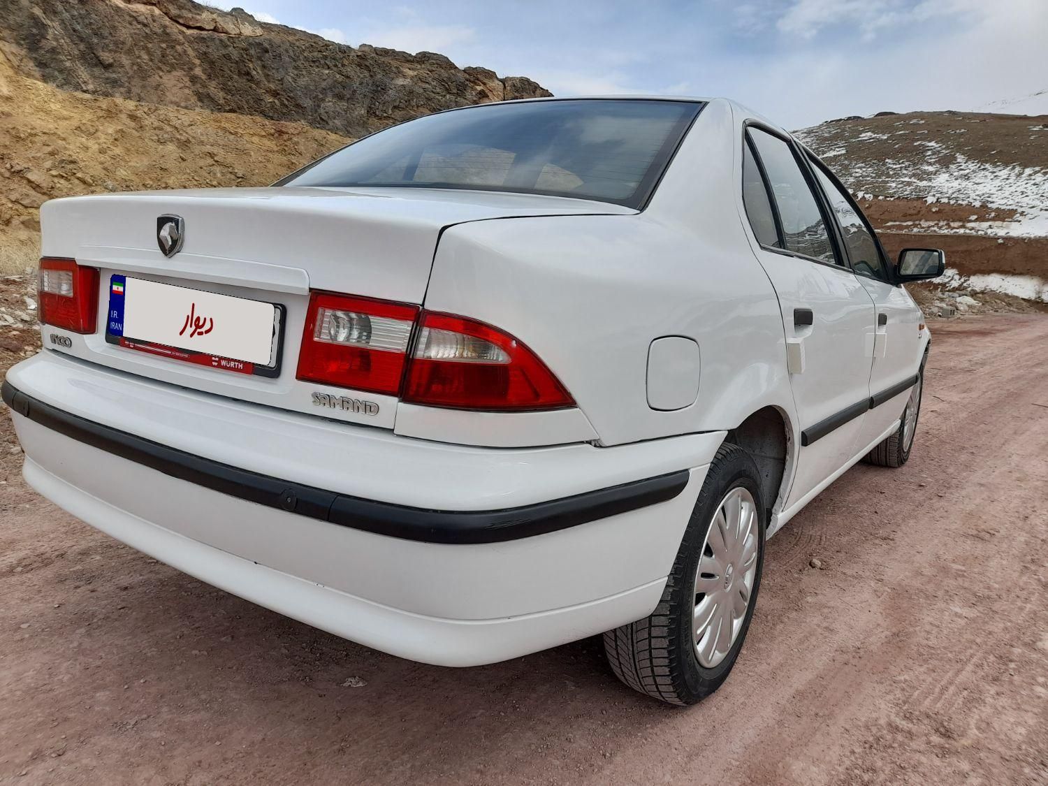 سمند LX EF7 دوگانه سوز - 1389