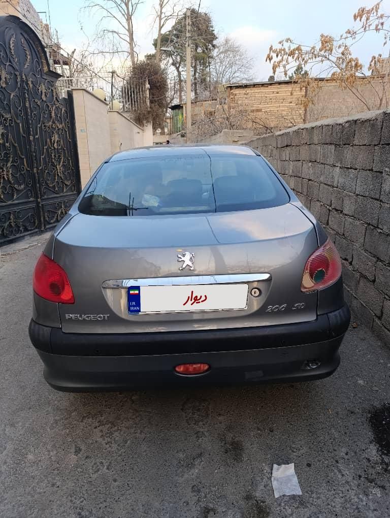 پژو 206 SD v8 - 1395