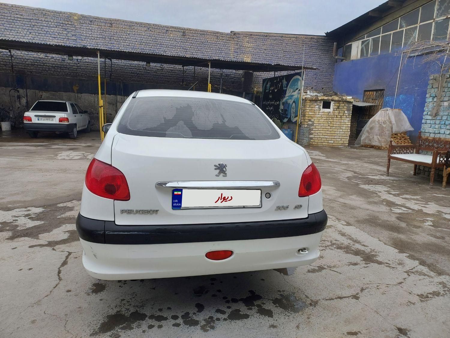 پژو 206 SD v8 - 1395