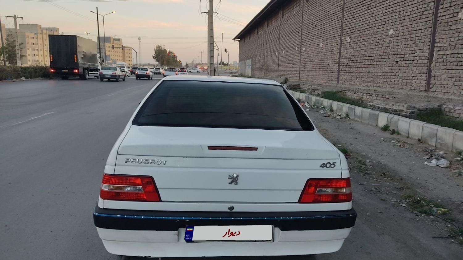 پژو 405 SLX دوگانه سوز XU7 - 1391