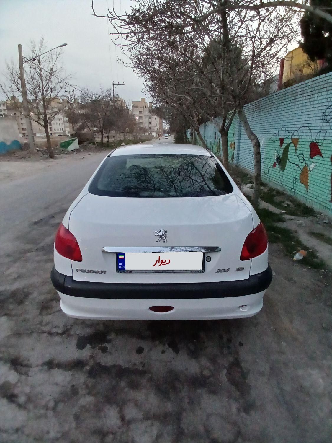 پژو 206 SD v8 - 1396