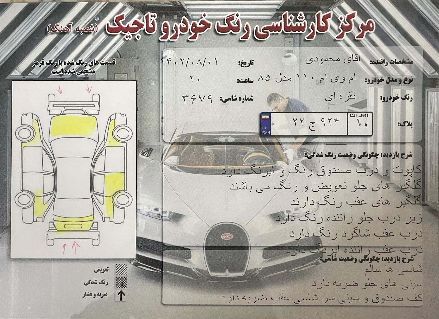 ام وی ام 110 سه سیلندر - 2006