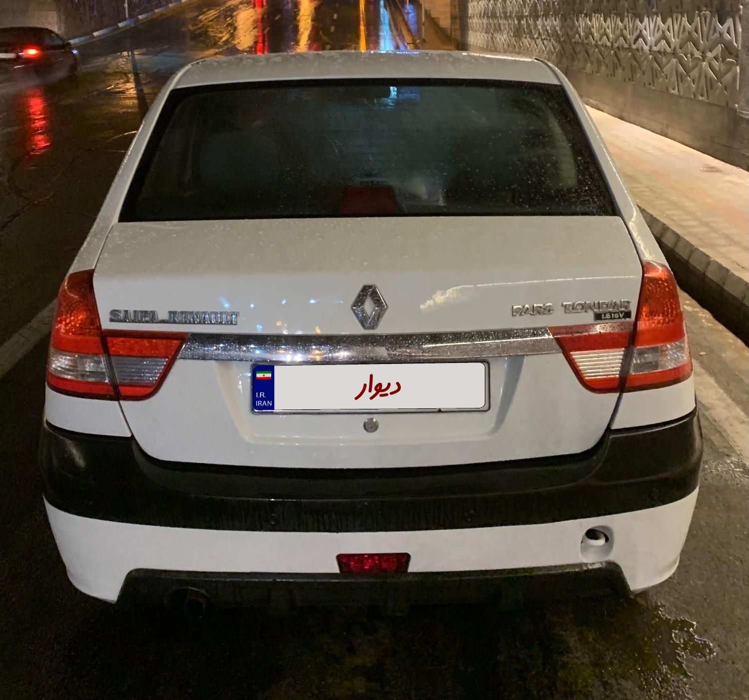 رنو پارس تندر گیربکس JHQ + مولتی مدیا - 1396