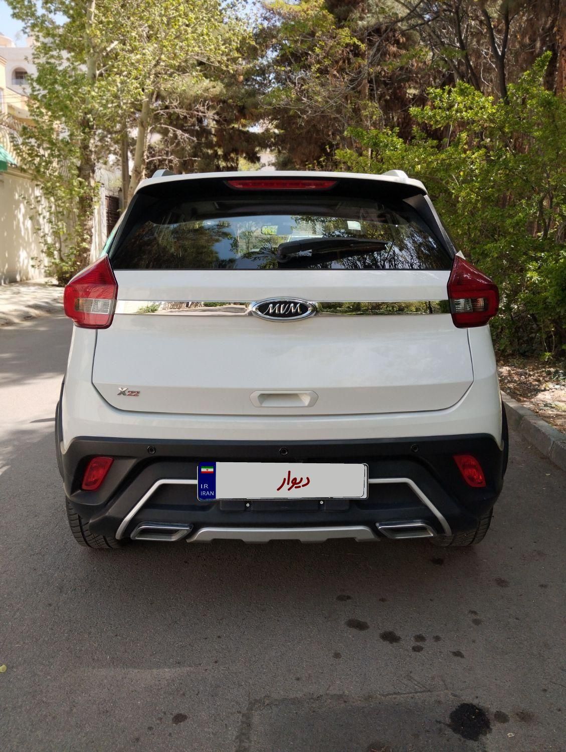 ام وی ام X22 دنده ای اسپرت لاکچری - 2023