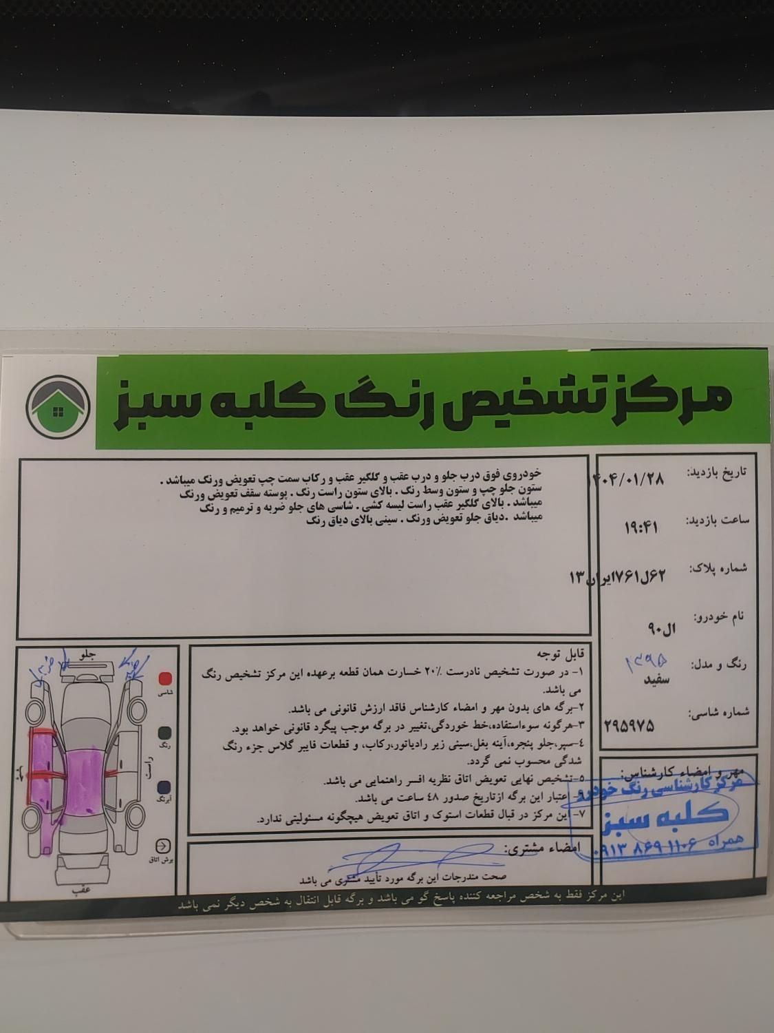رنو پارس تندر گیربکس JHQ + مولتی مدیا - 1395