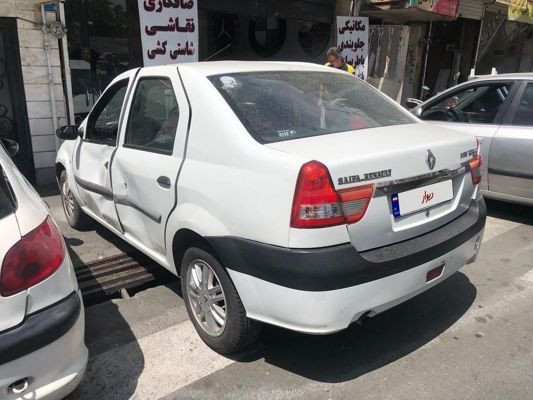 رنو پارس تندر گیربکس JHQ + مولتی مدیا - 1395