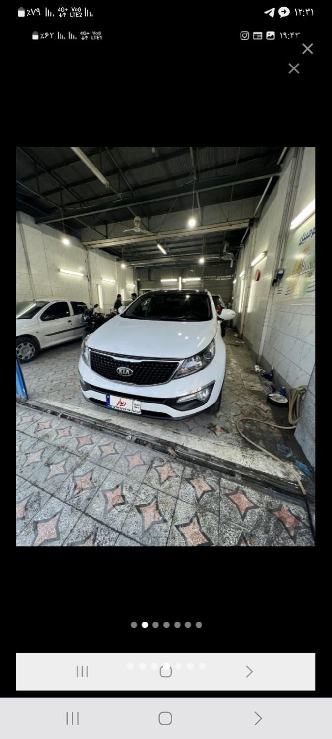 کیا اسپورتیج 4 سیلندر 2400cc - 2015