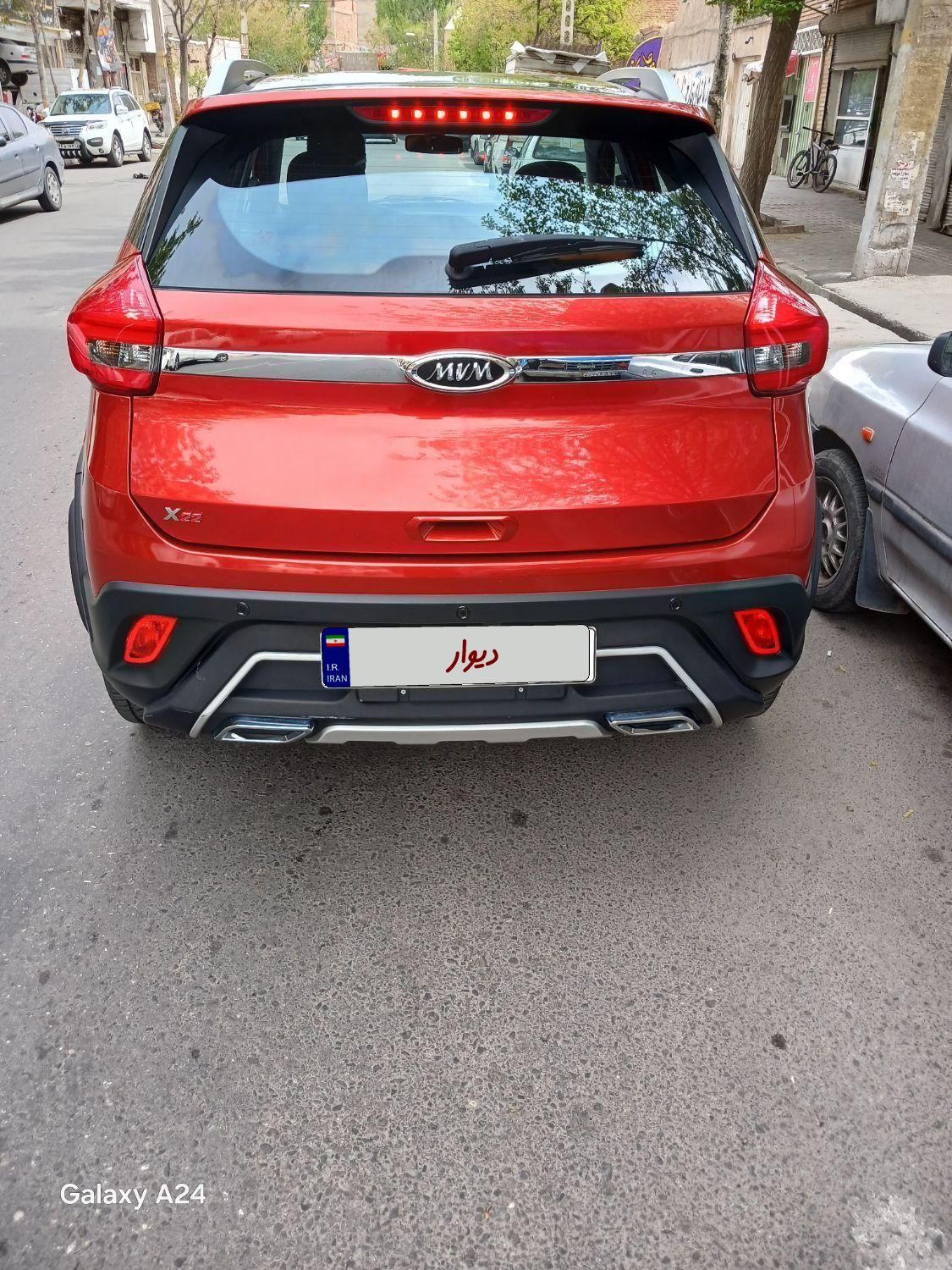ام وی ام X22 دنده ای اسپرت اکسلنت - 2021
