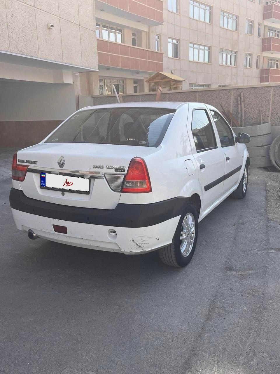 رنو پارس تندر گیربکس JHQ + مولتی مدیا - 1393