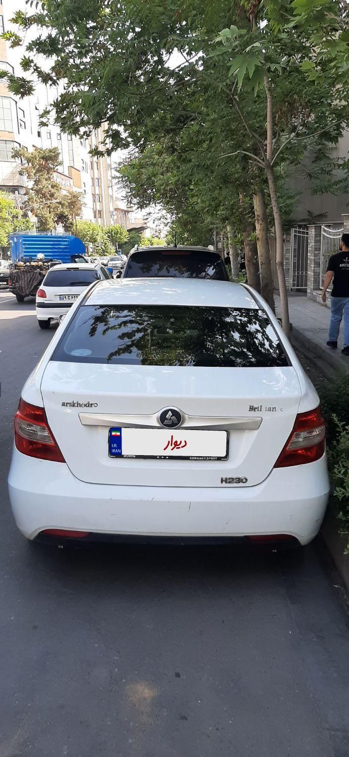 برلیانس H230 دنده‌ای - 2018