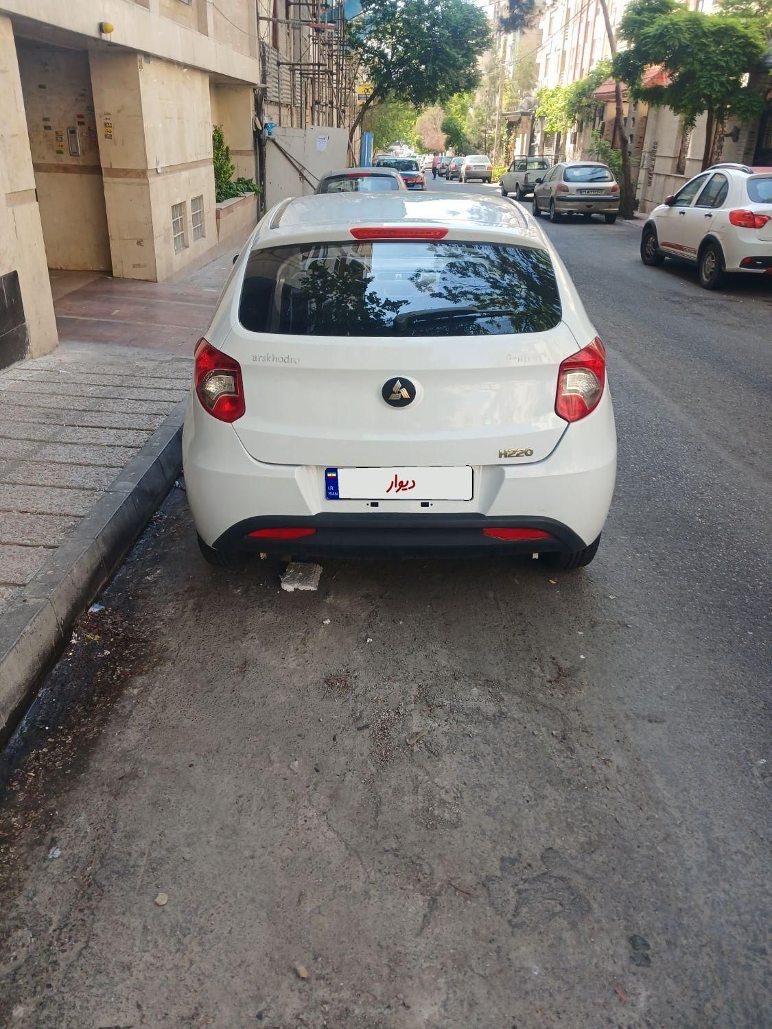 برلیانس H220 دنده‌ای - 2018