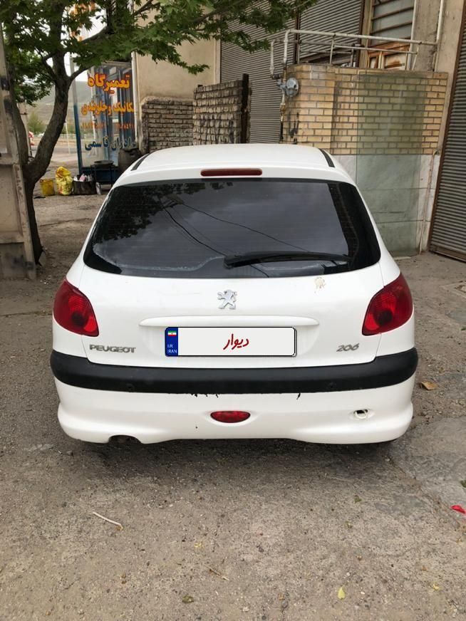 پژو 206 تیپ 2 - 1395