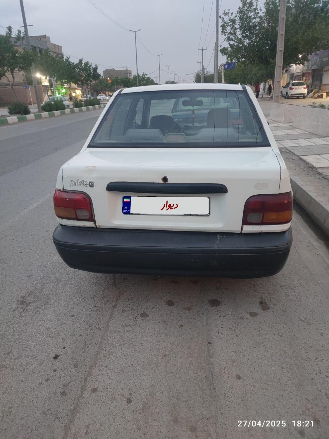 پراید صبا دنده‌ای - 1377