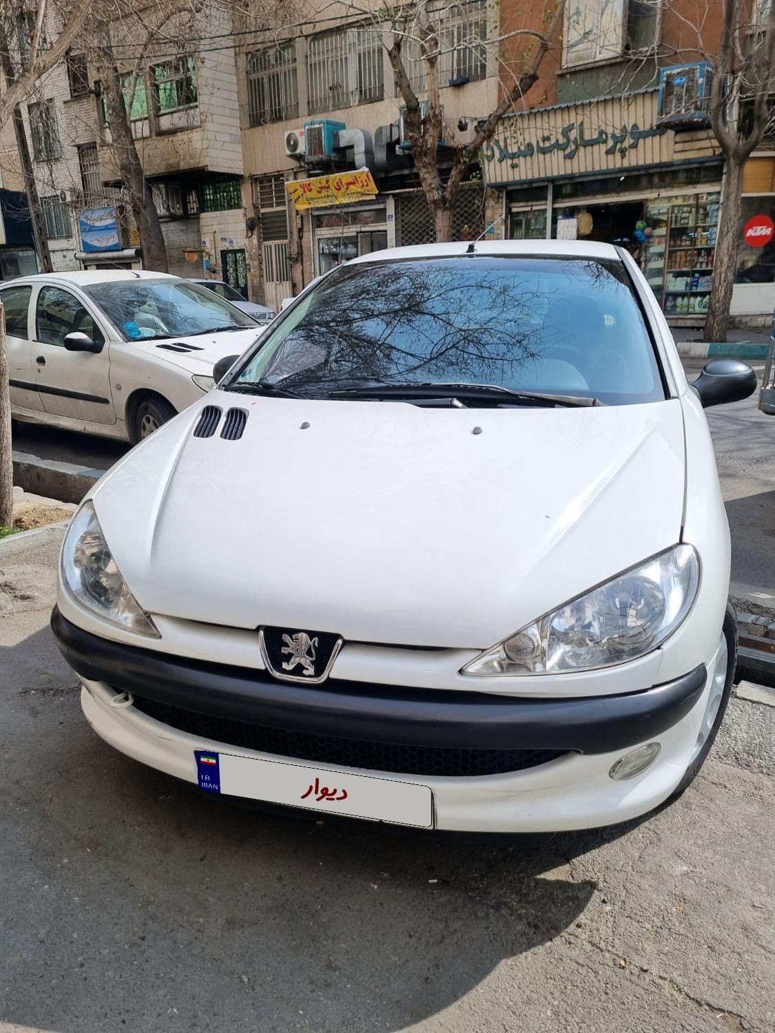 پژو 206 تیپ 3 - 1401