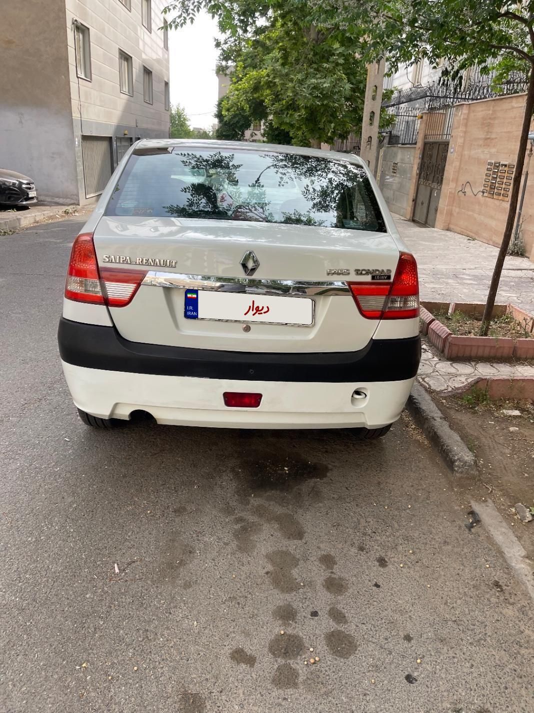 رنو پارس تندر گیربکس JHQ + مولتی مدیا - 1394