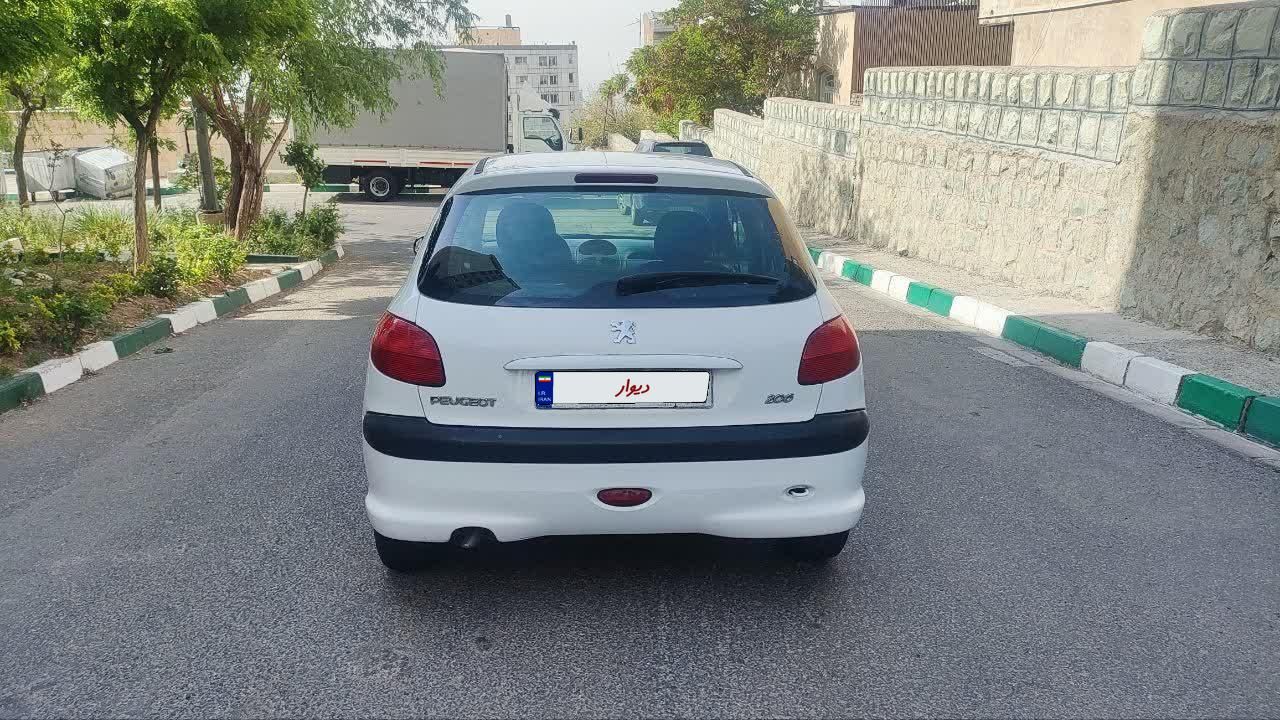 پژو 206 تیپ 2 - 1387