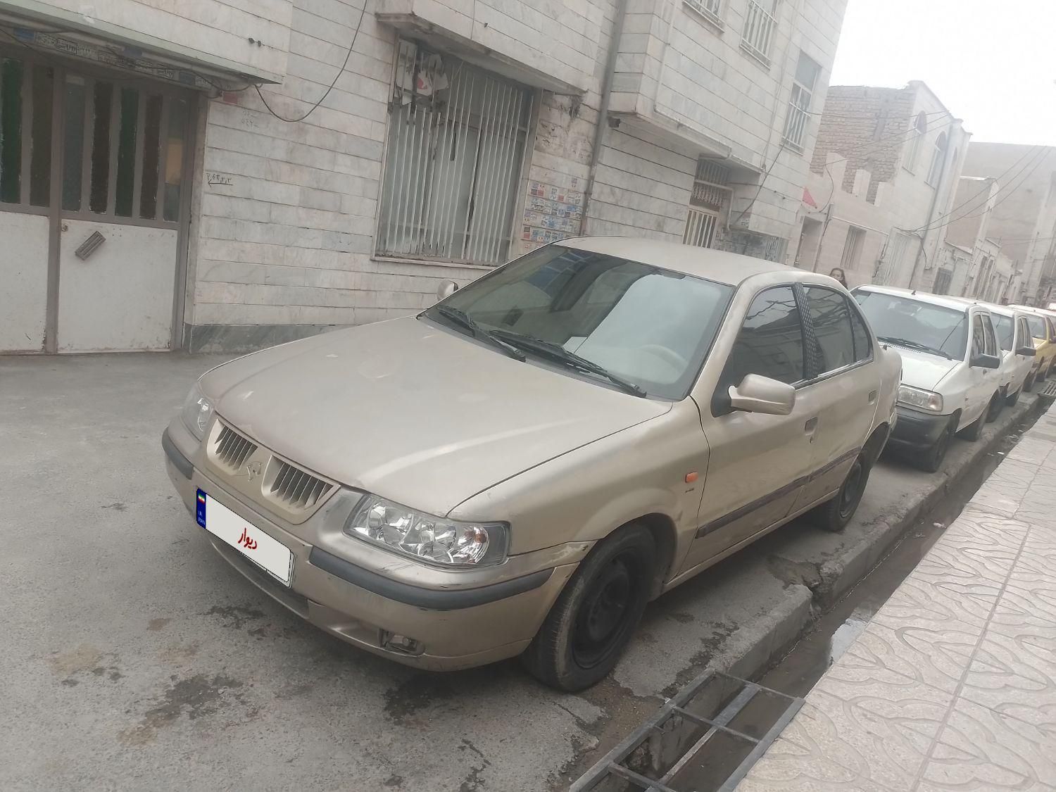 سمند X7 دوگانه سوز - 1383