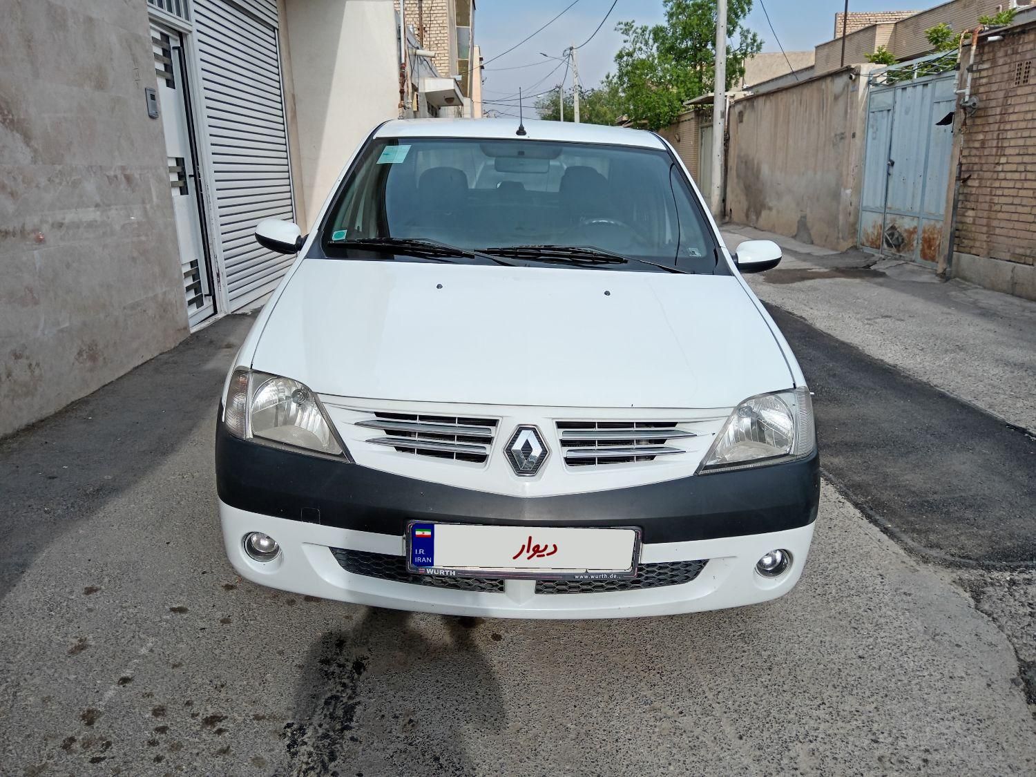 رنو پارس تندر گیربکس JHQ + مولتی مدیا - 1396