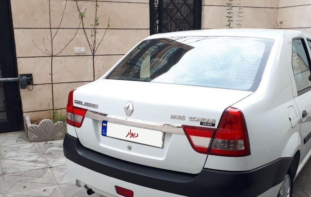 رنو پارس تندر گیربکس JHQ + مولتی مدیا - 1395