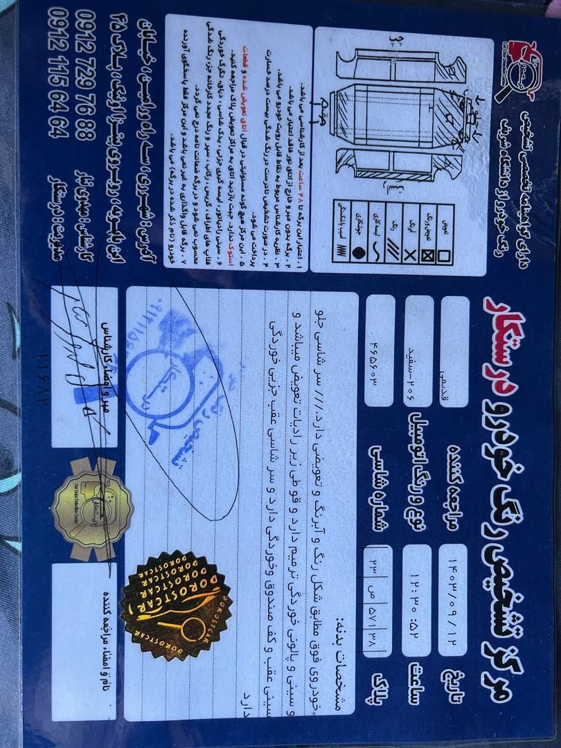 پژو 206 تیپ 5 - 1393